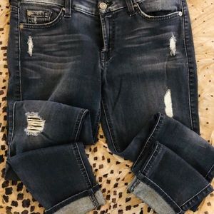 7 For All Mankind The Skinny Jeans. Size 30